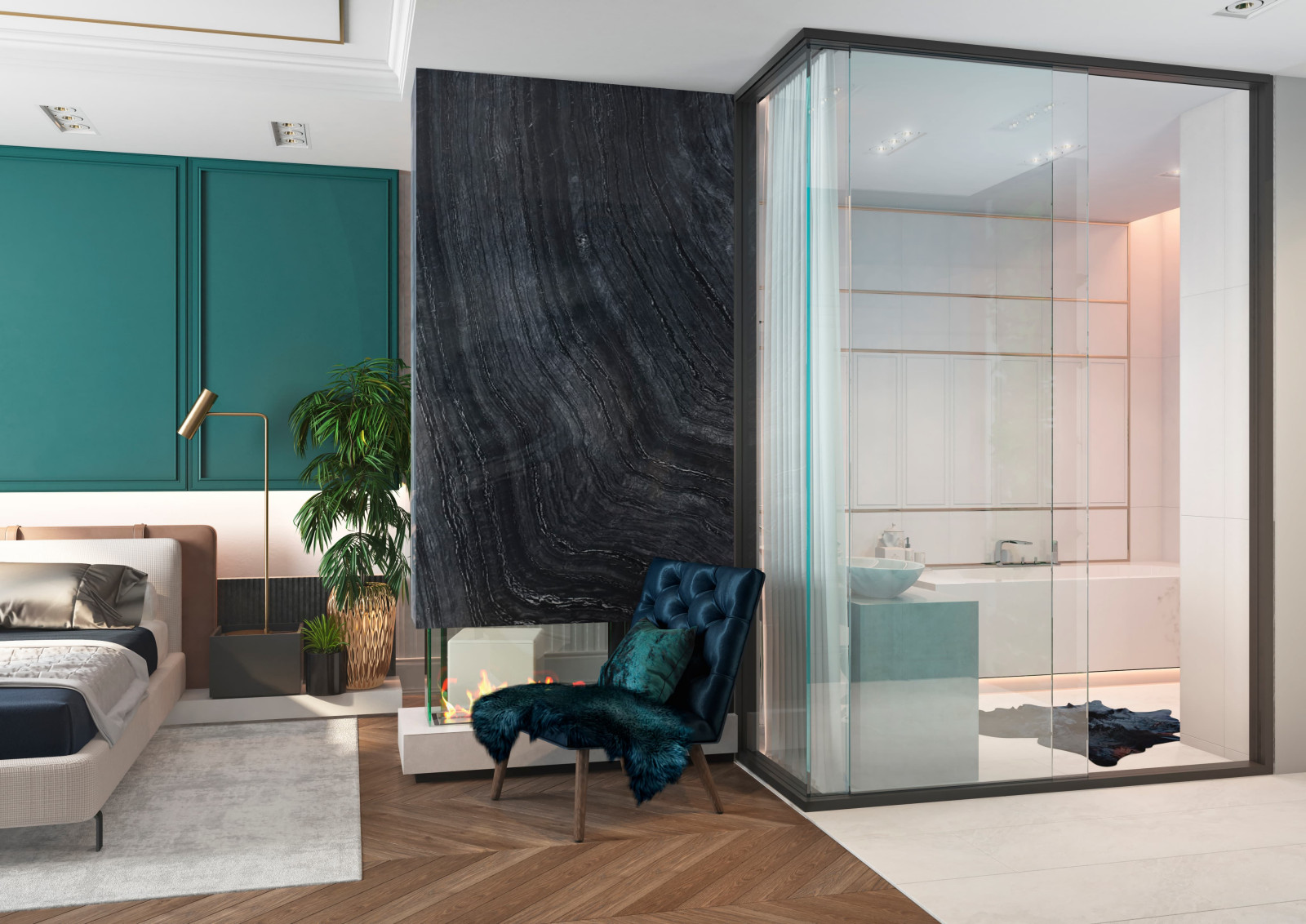 Дизайн и ремонт квартиры в ЖК «Донской Олимп» — Пересечение миров.