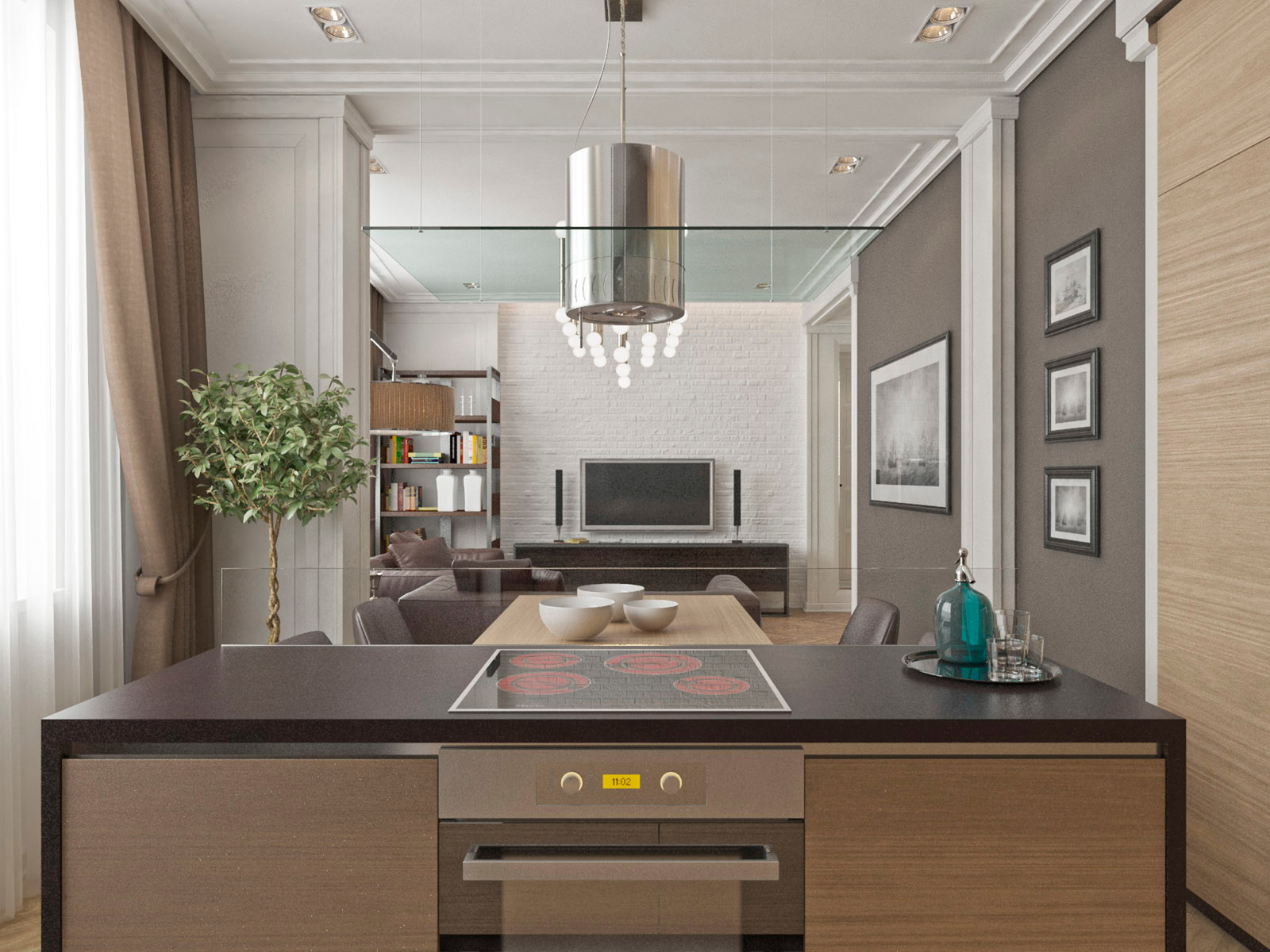 Дизайн проект Квартиры 103 м2