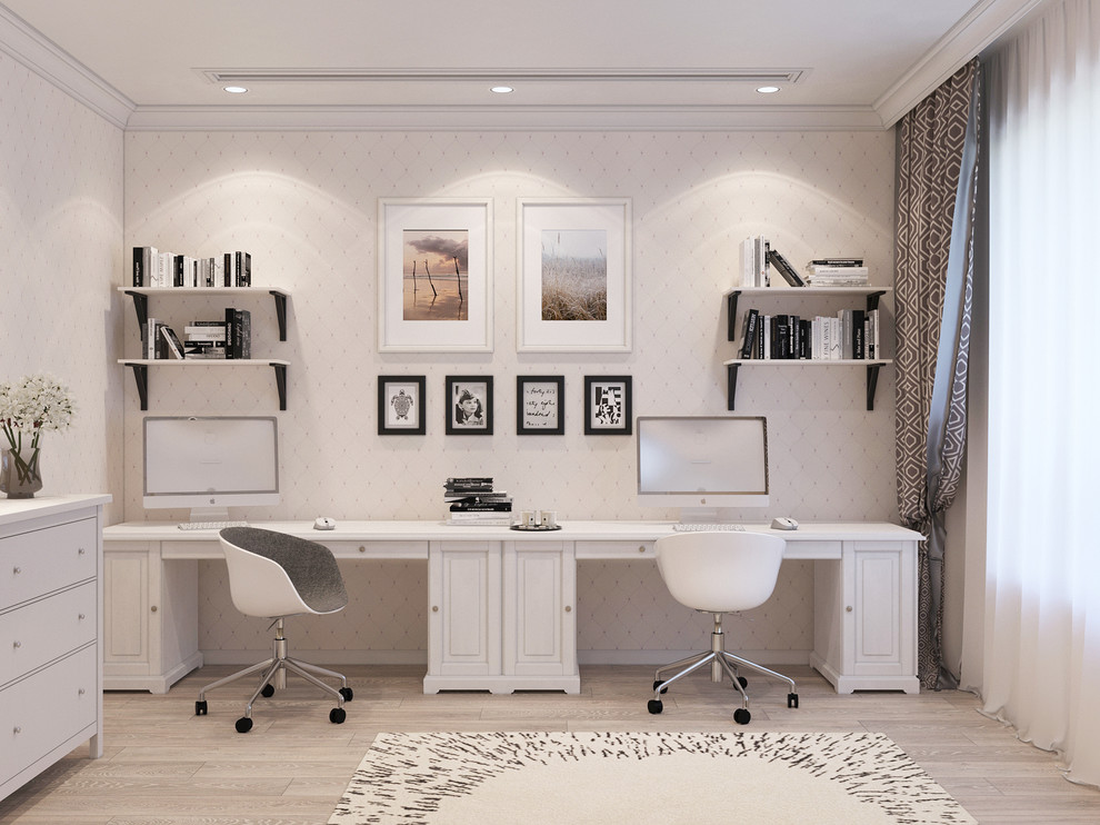 Проект двухэтажного коттеджа в неоклассическом стиле