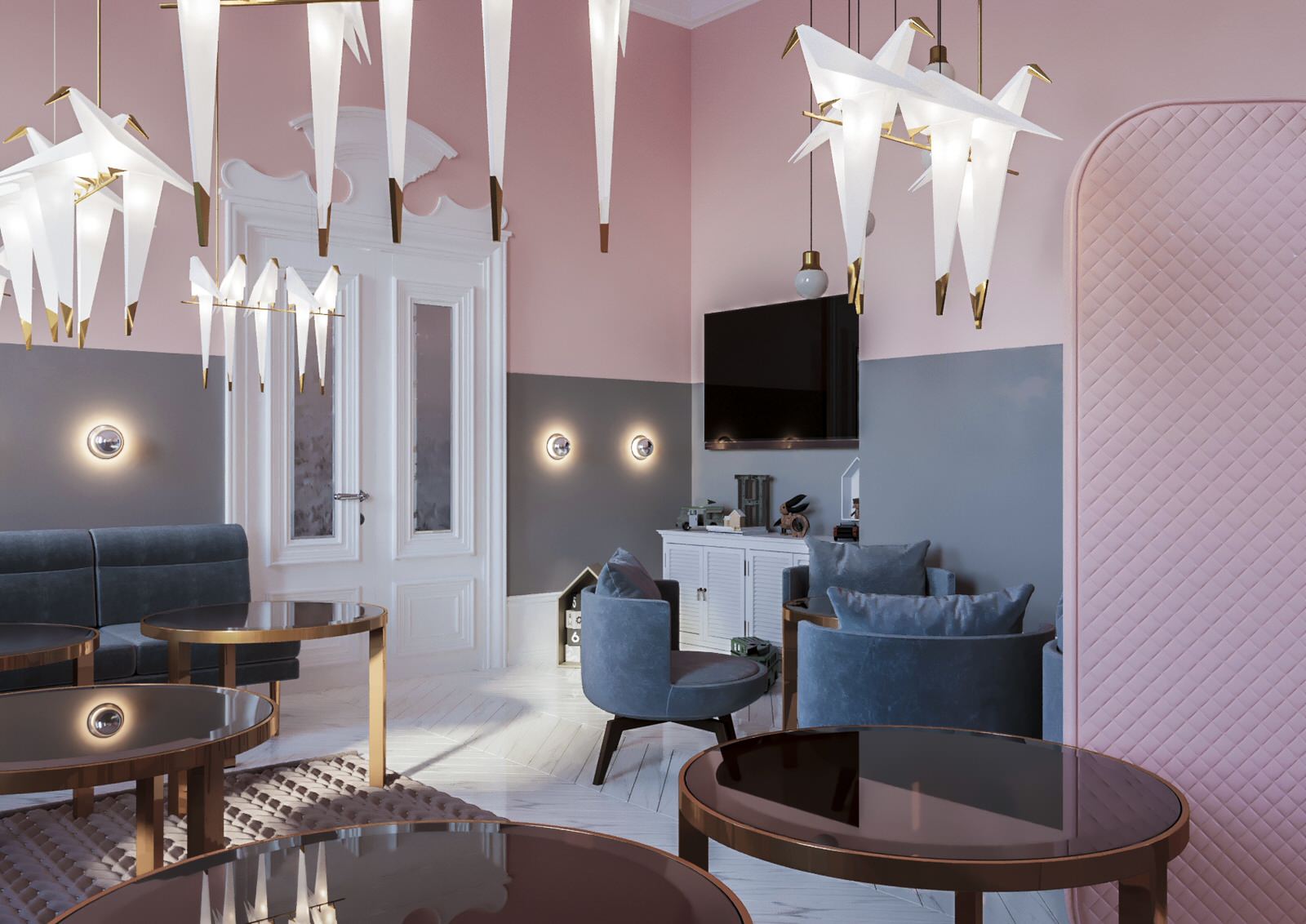 Restaurant_008_визуализация детской комнаты для ресторана "Джульетта" г. Спб
