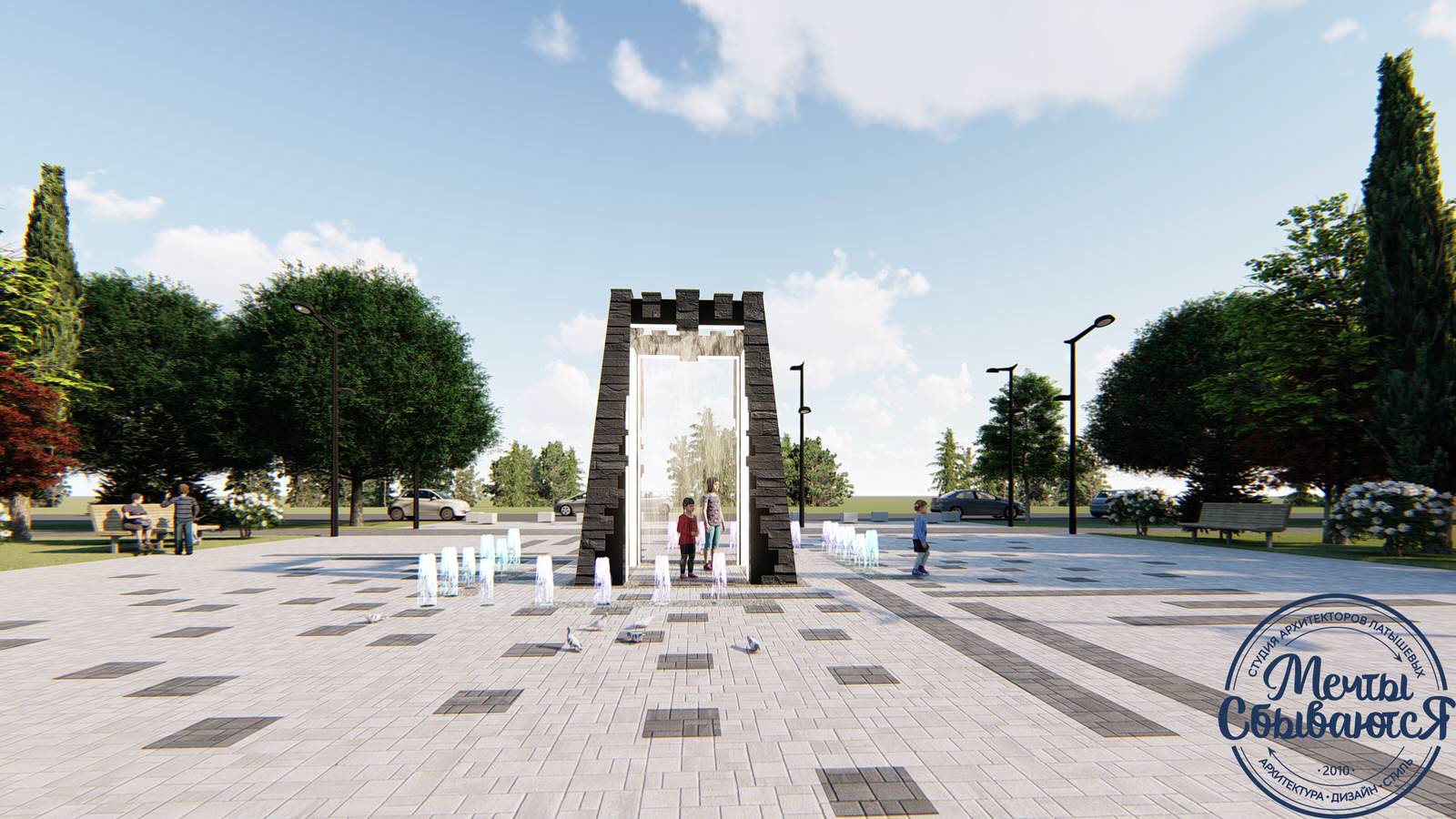 Обложка проекта: Фонтан в Беслане