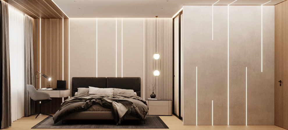 Трехкомнатная квартира в современном стиле