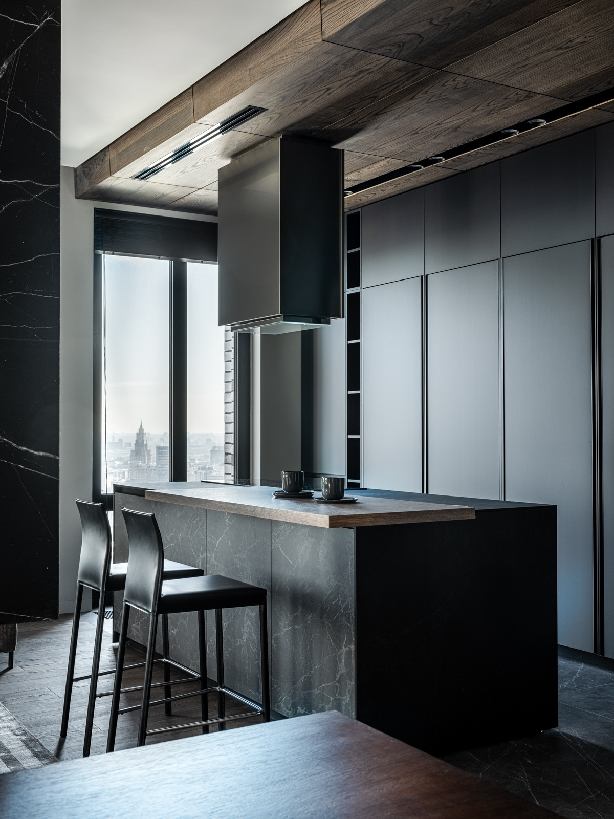 Реализованный проект квартиры 90м2 в ЖК Пресня сити