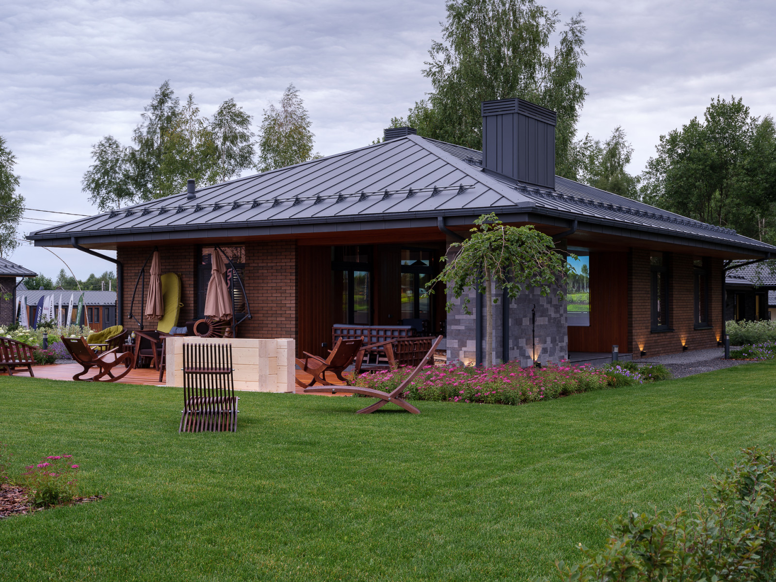 Дом в камне "Мокко"