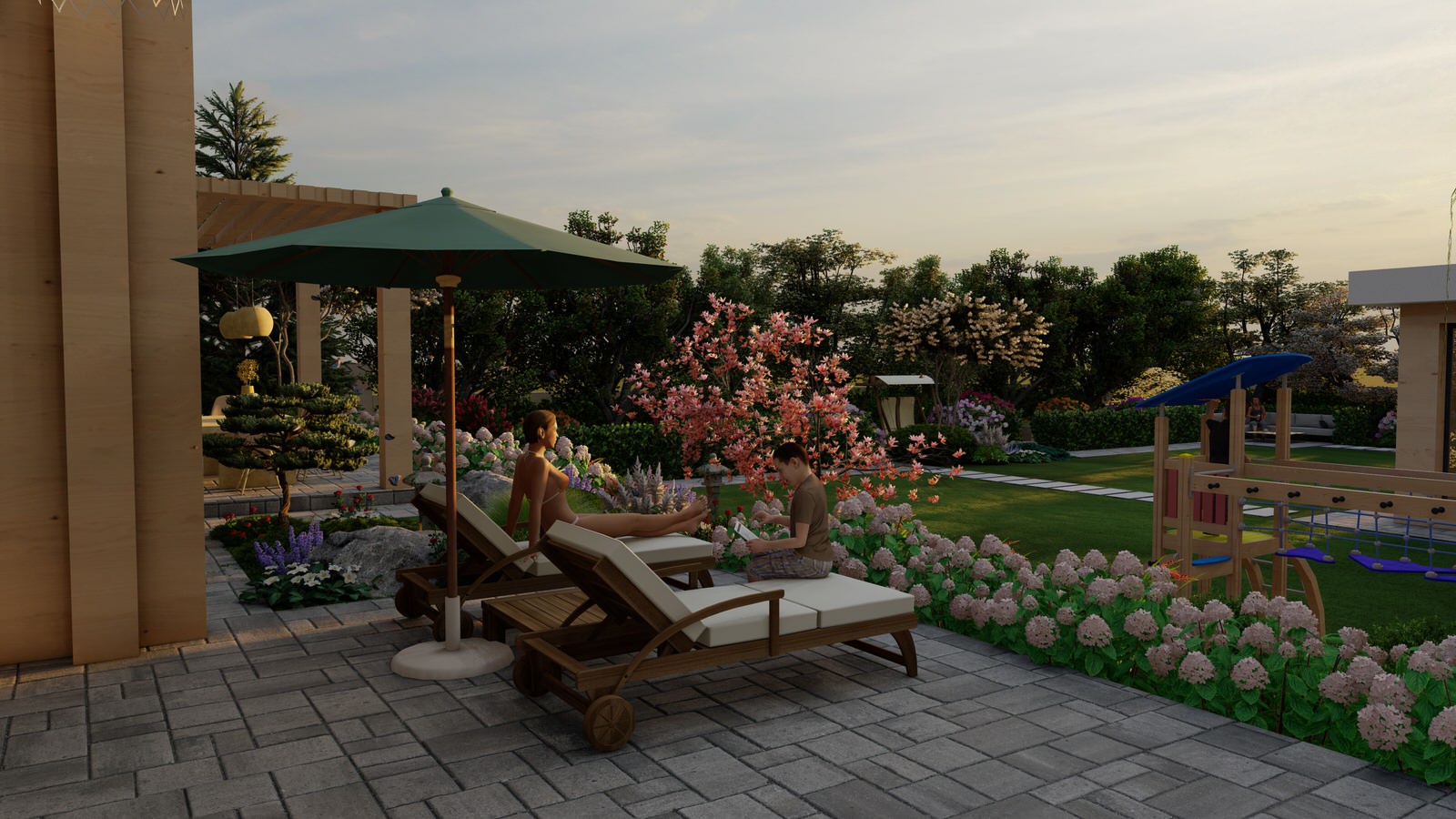 Сад "Сны невесты". КП Райт Вилладж