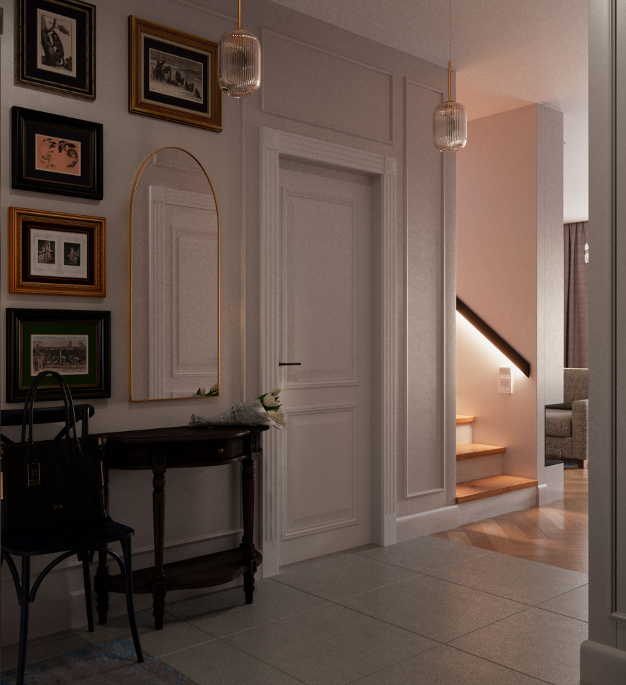 Дизайн двухуровневой квартиры в Санкт-Петербурге