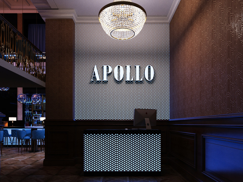 Дизайн интерьера ночного клуба "Apollo" в г. Оренбурге