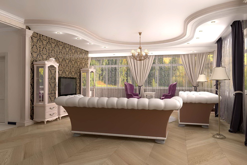 Дизайн-проект 2-х этажного коттеджа