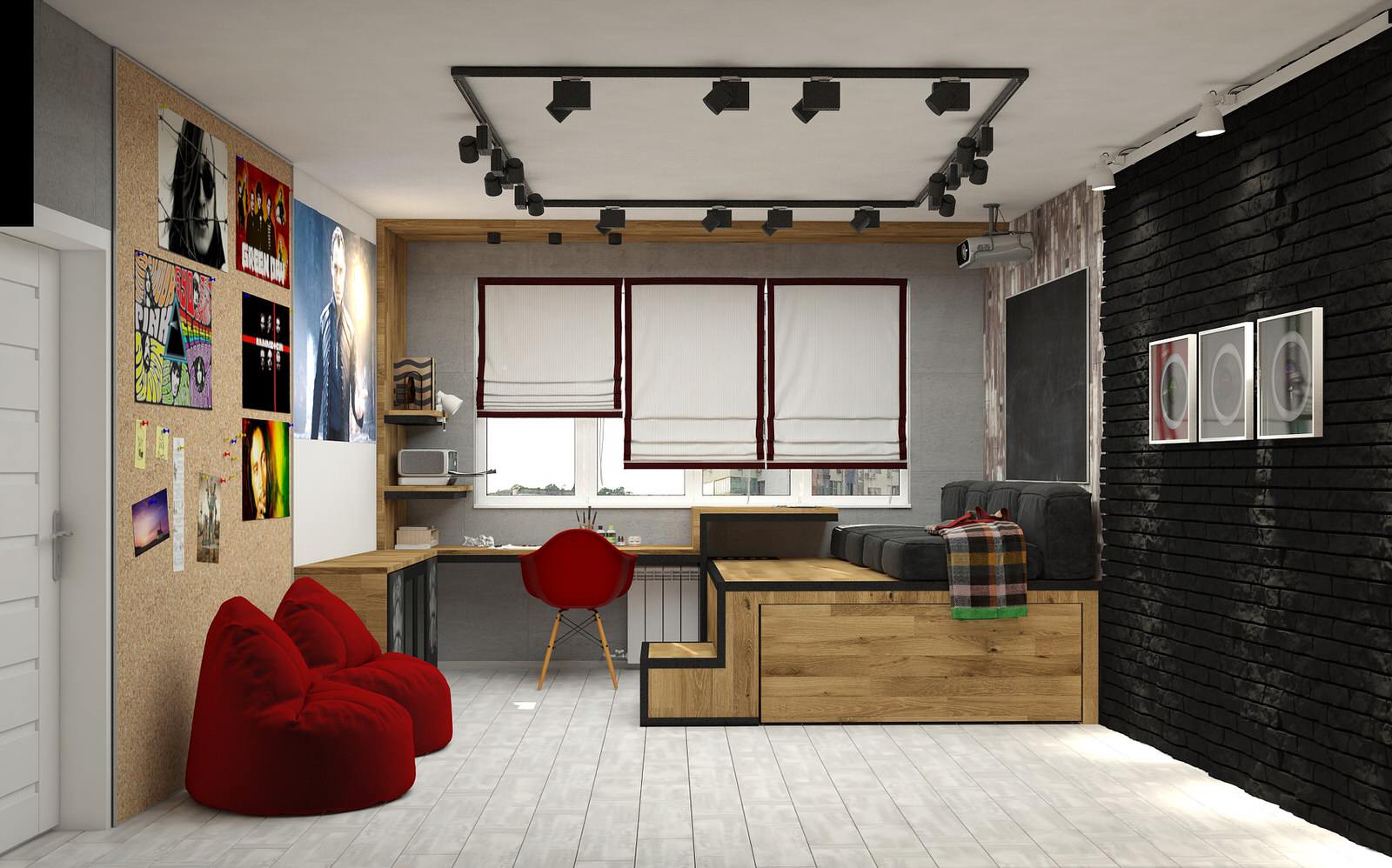 Детская комната, письменный стол