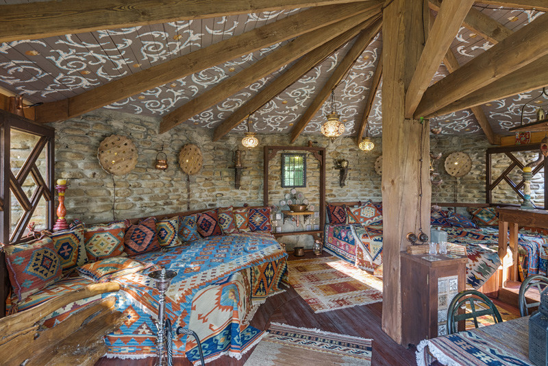 Круглая беседка