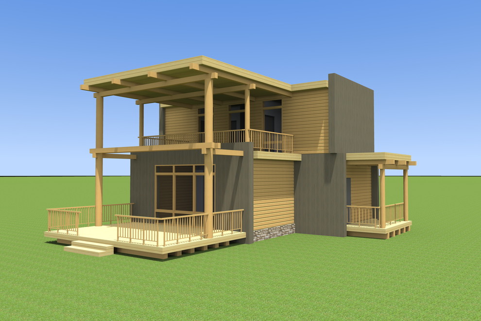 дома_Русский стиль