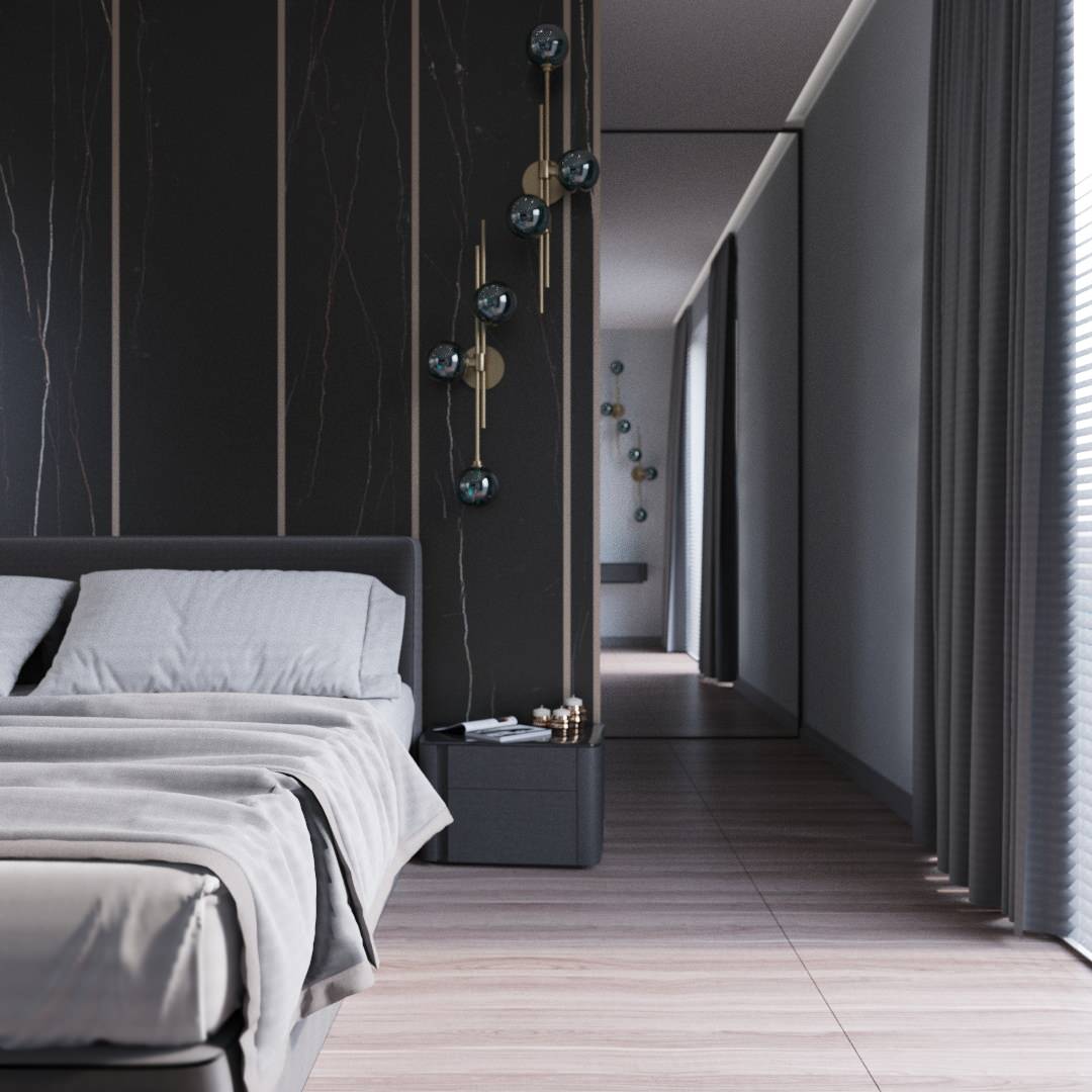 Спальня "Grey emerald"