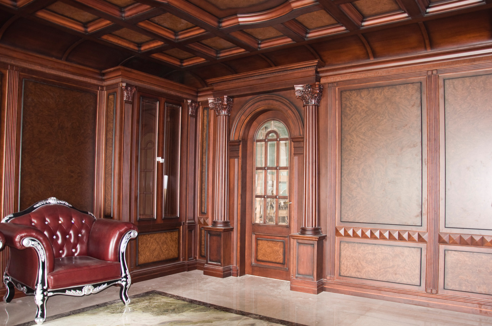 Обложка проекта: Комната для курения в ресторане