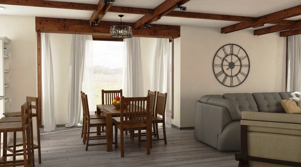 Дом в ретро стиле.