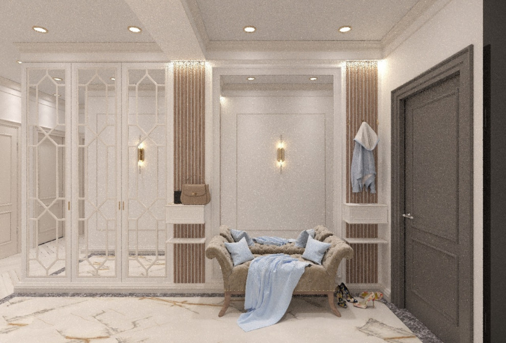 легкая неоклассика в голубом