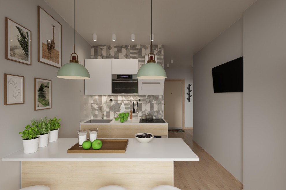 Обложка проекта: Однокомнатная квартира под сдачу