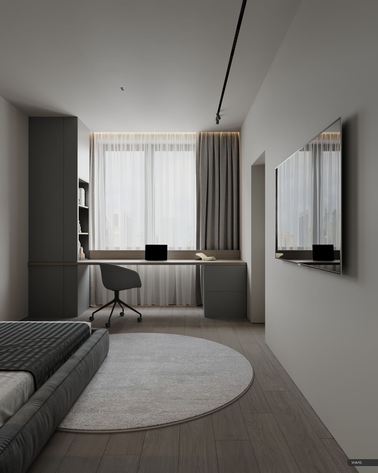 2322 М | Проект квартиры 104,8 м2 в ЖК на Дмитрия Донского, г. Калининград