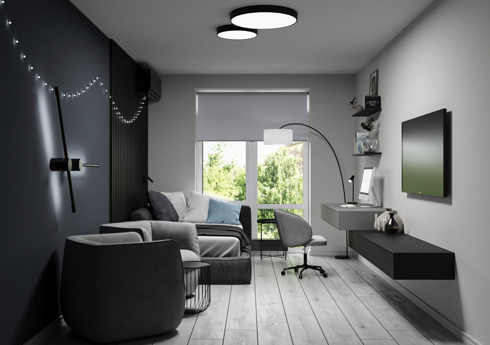 Двухуровневая квартира на Западном.