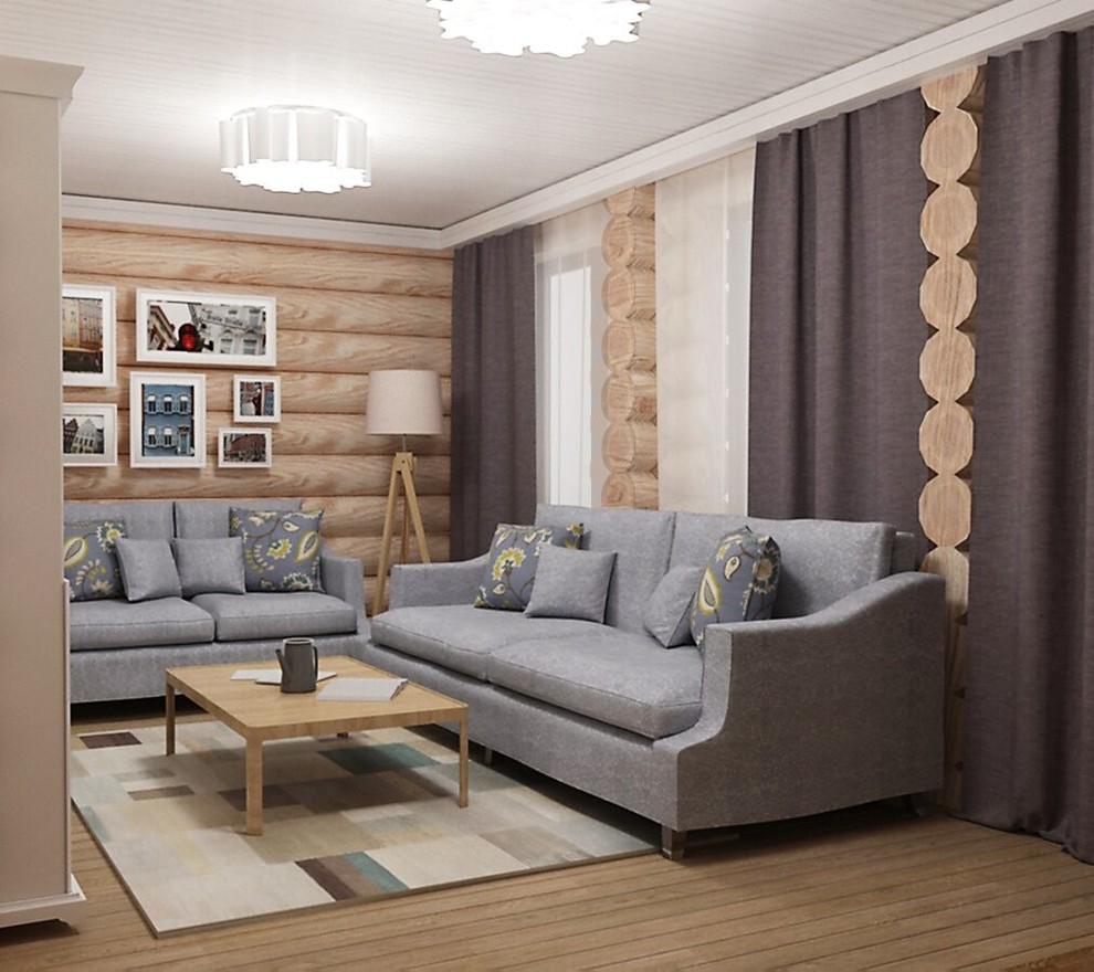 Обложка проекта: Дом из бруса