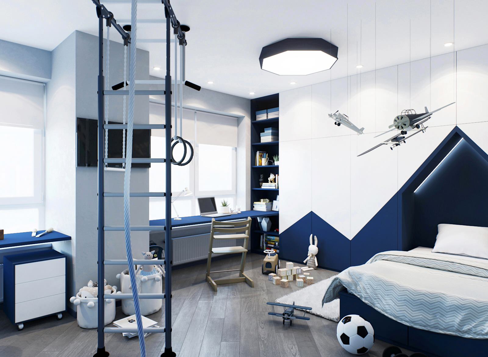 Проект квартиры 63,7кв.м. для молодой семьи