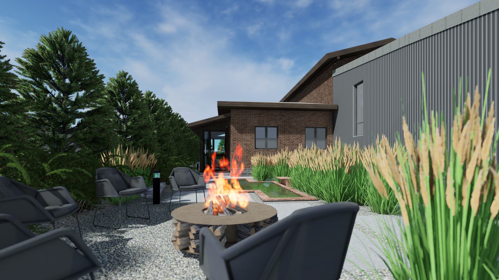 Сад "Порыв ветра" в КП "Тихие зори"