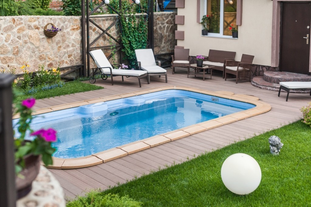 Композитный бассейн в Каштаке (Челябинская область)