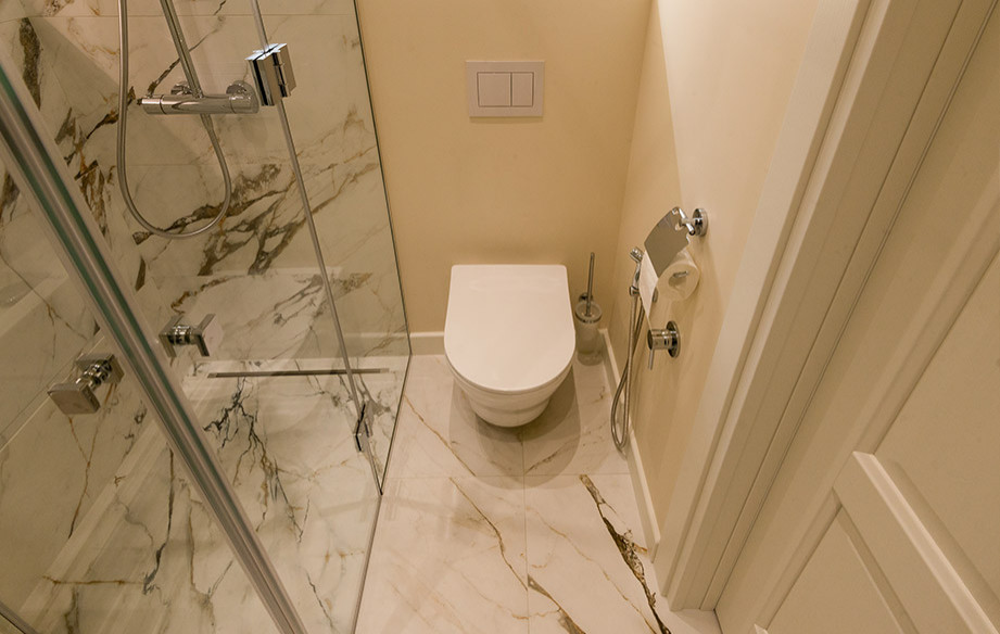 Обложка проекта: Капитальный ремонт квартиры 120 кв. м. в доме 1915 года.