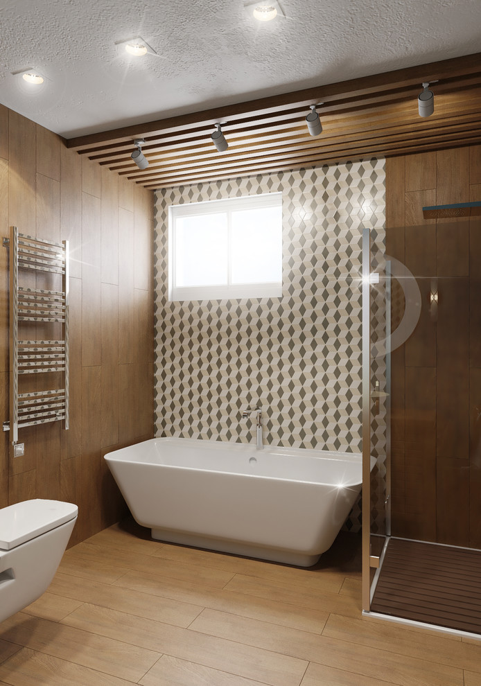 ванная комната в скандинавском стиле