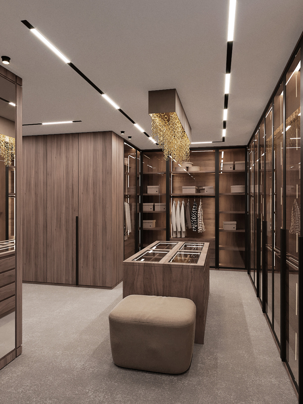 Обложка проекта: Гардеробная комната