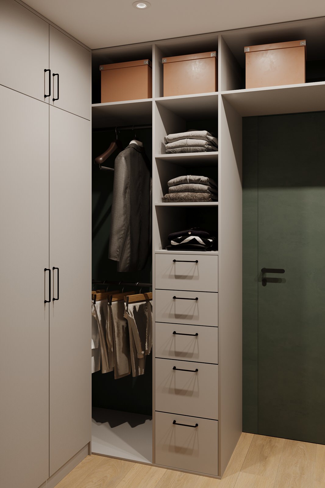 Проект трехкомнатной квартиры