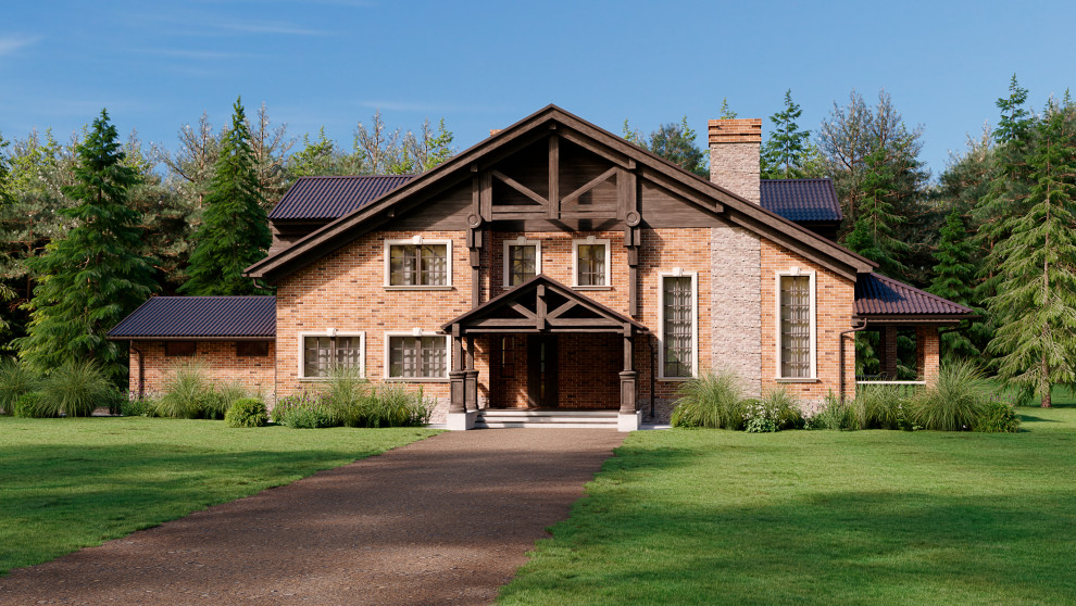 Обложка проекта: HOUSE IN THE FOREST