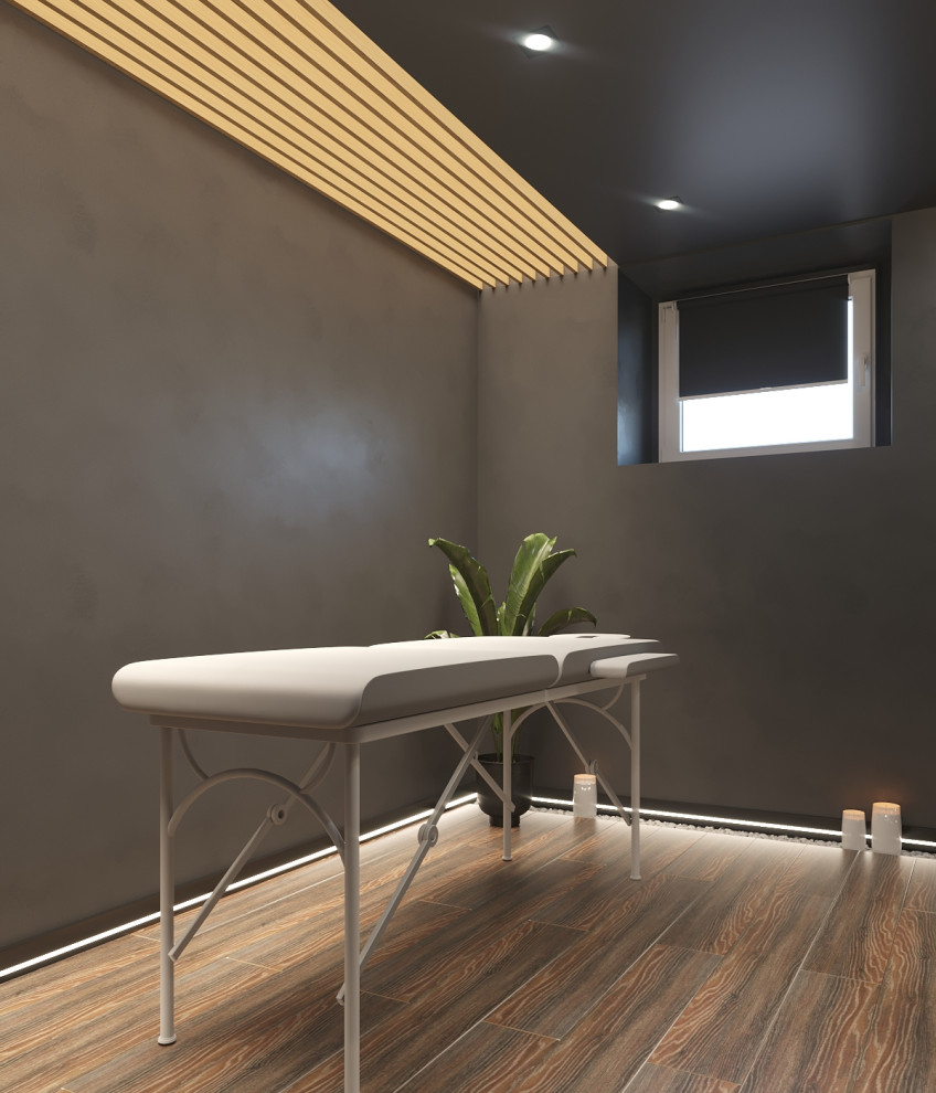 Дизайн проект салон массажа 100м