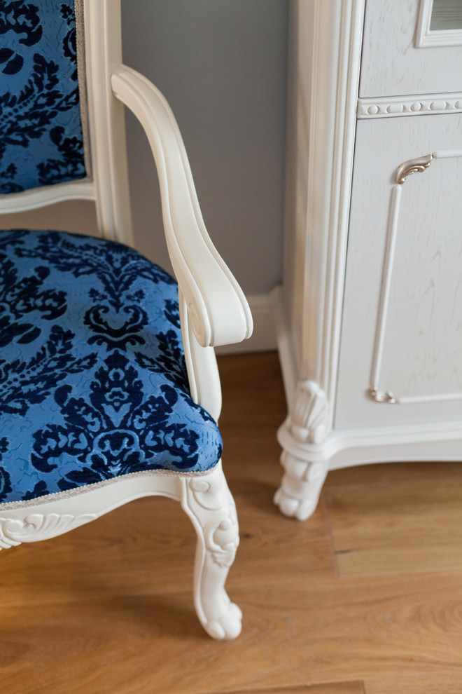 Неокласика с элементами востока. 100м2