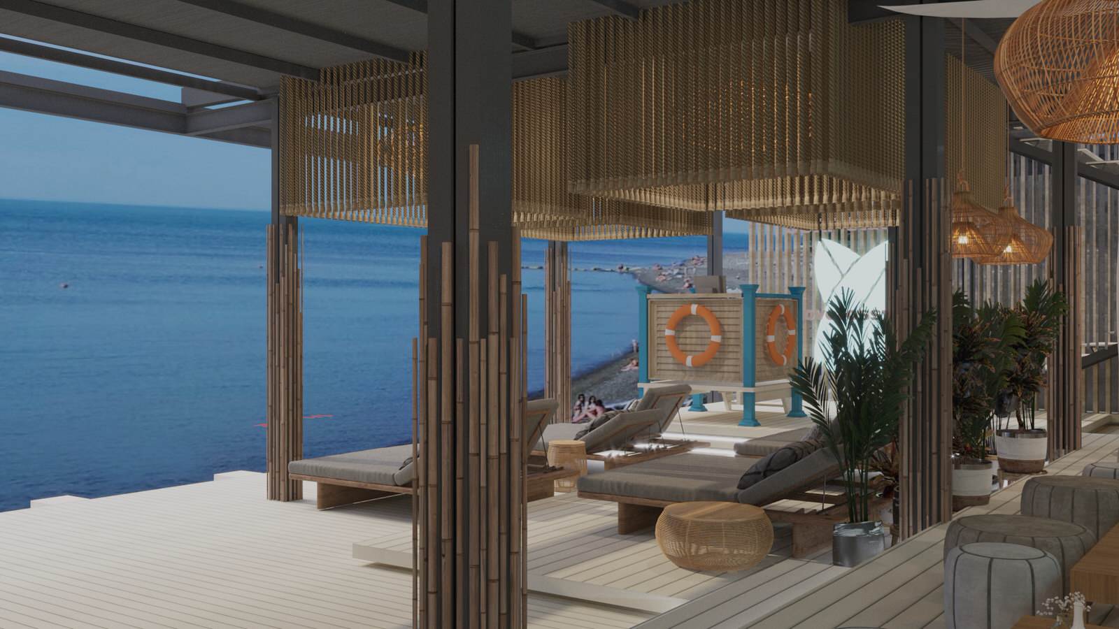 Пляжное кафе-клуб