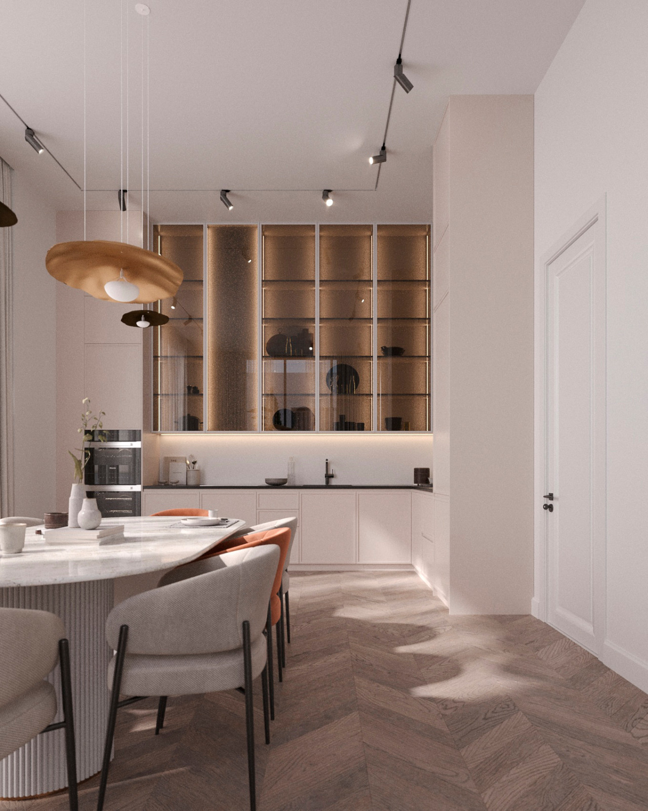 Гостиная в частном доме