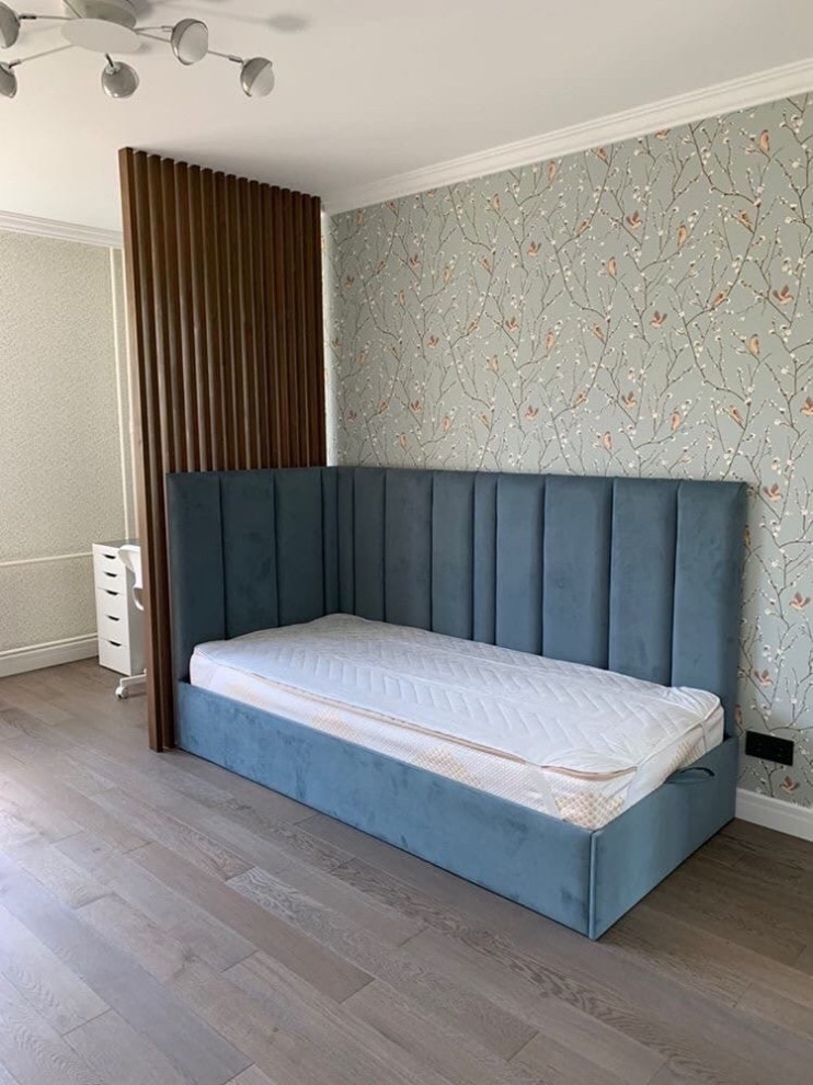 Кровати с мягким изголовьем