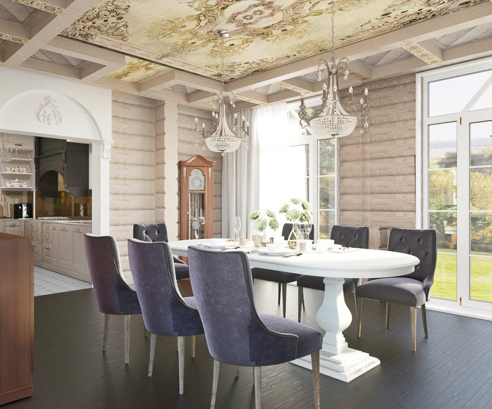 Реновация дома из оцилиндрованного бревна