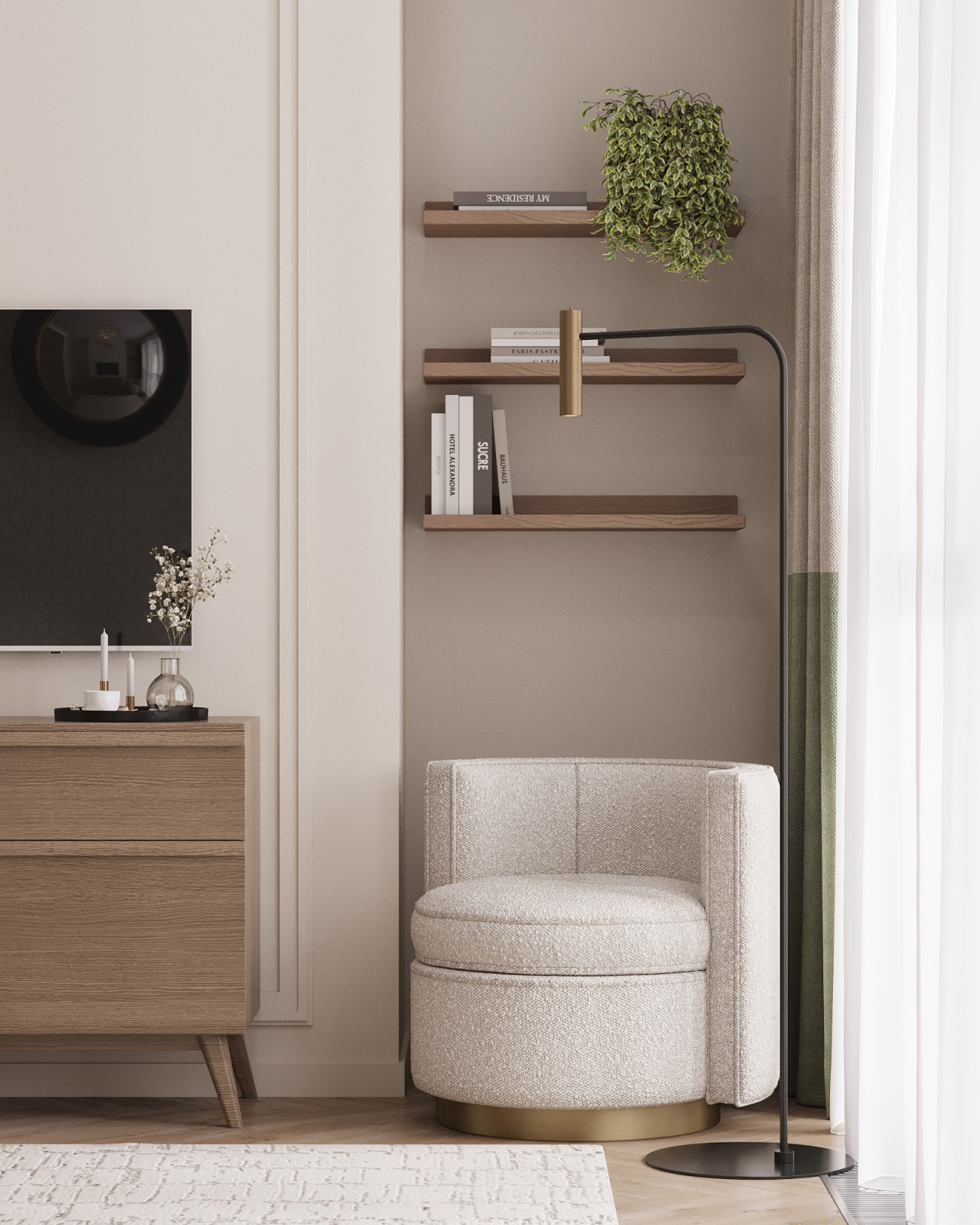 ЖК "Дом на Тишинке" Спальня