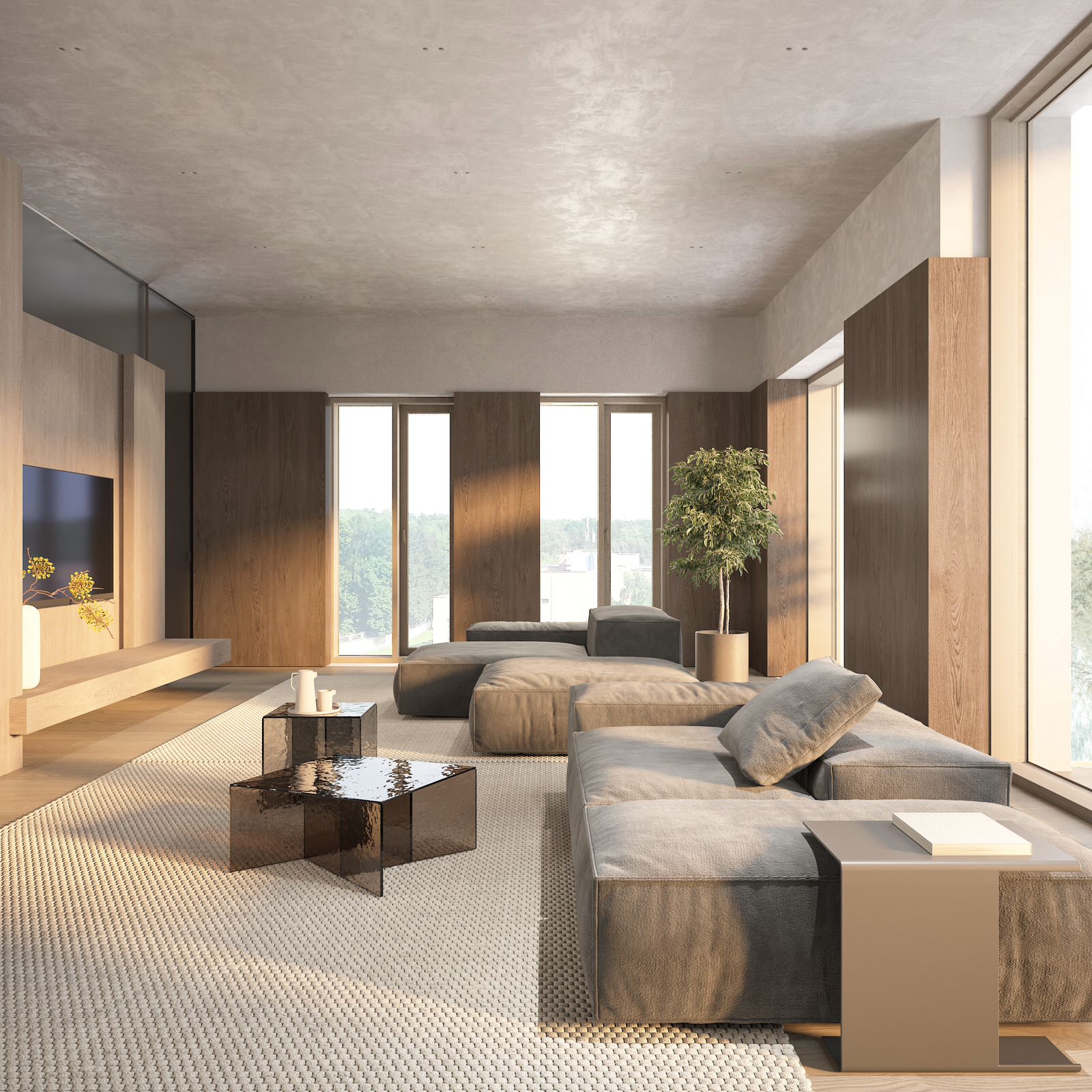 Интерьер квартиры в ЖК Вишневый сад