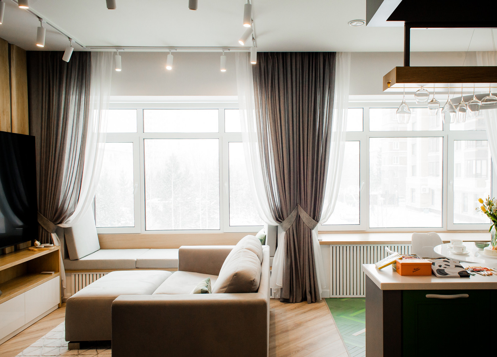 Обложка проекта: Квартира в стиле "современный минимализм с элементами эко-дизайна"