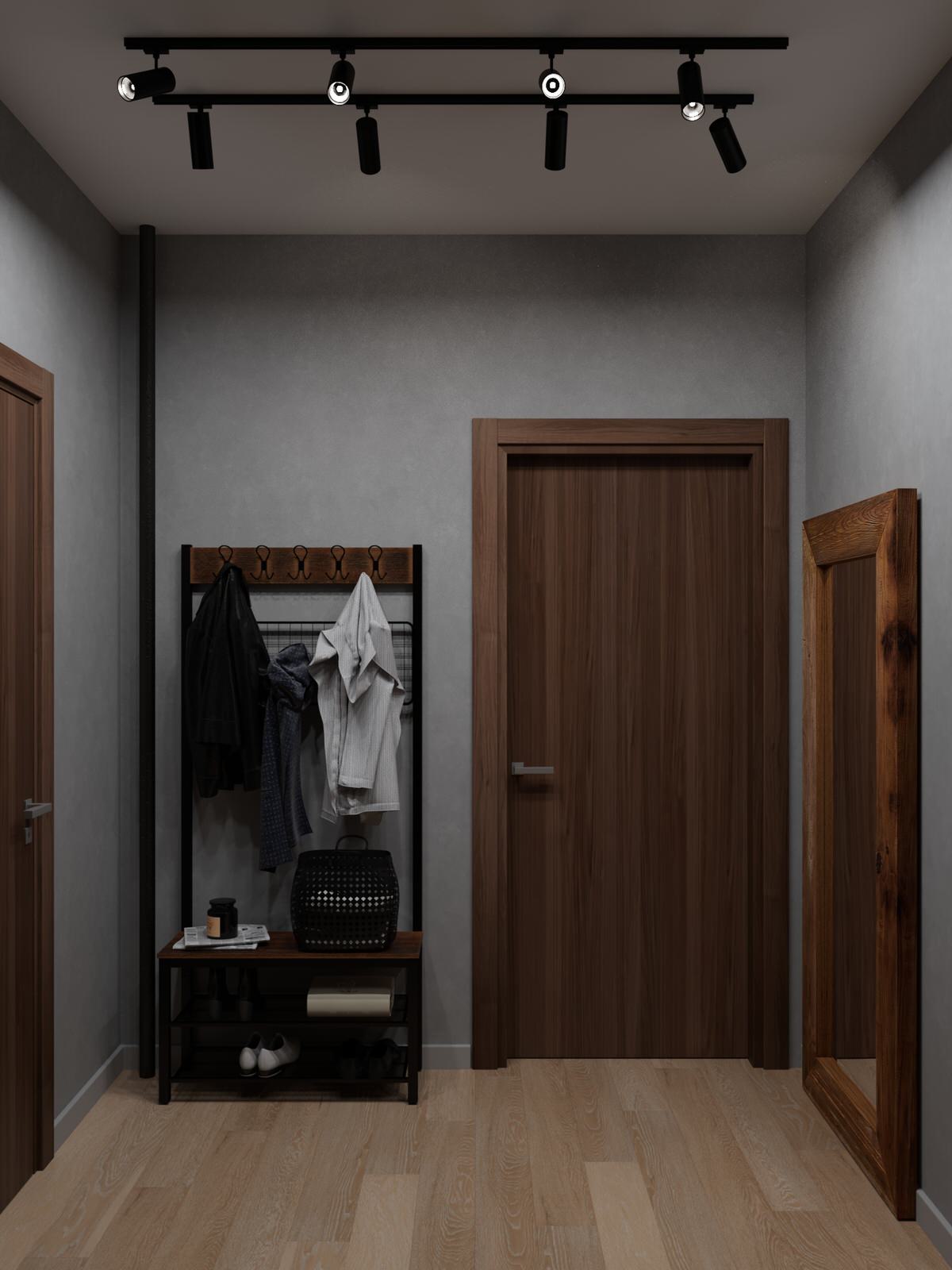 Маленькая графитовая квартира