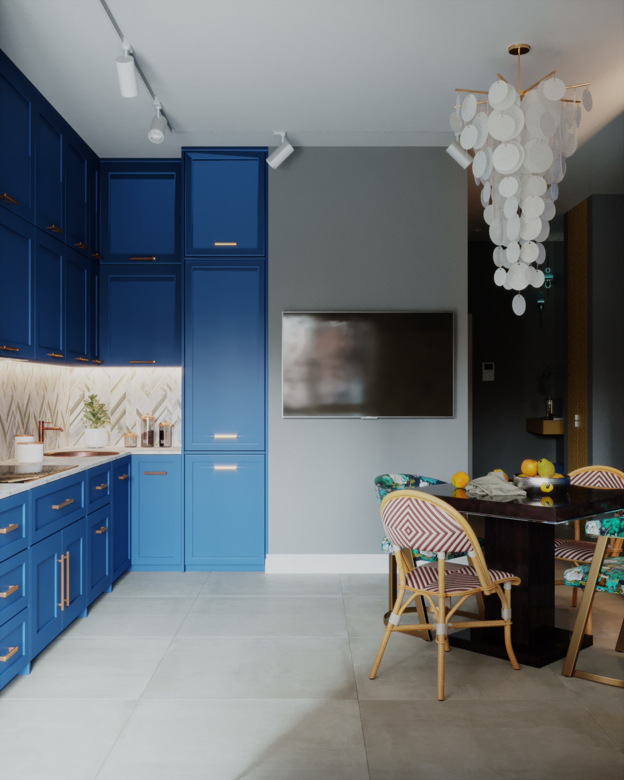 Дизайн интерьера квартиры в китайском стиле для инвалида-колясочника