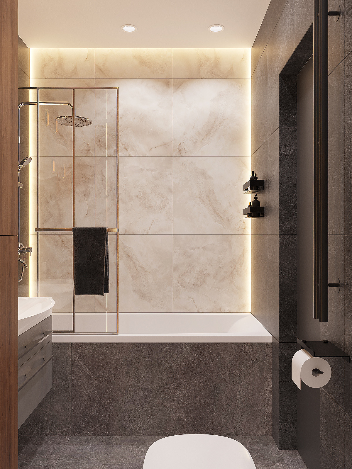 Дизайн проект квартиры, площадью 84 м2 в г. Санкт-Петербург