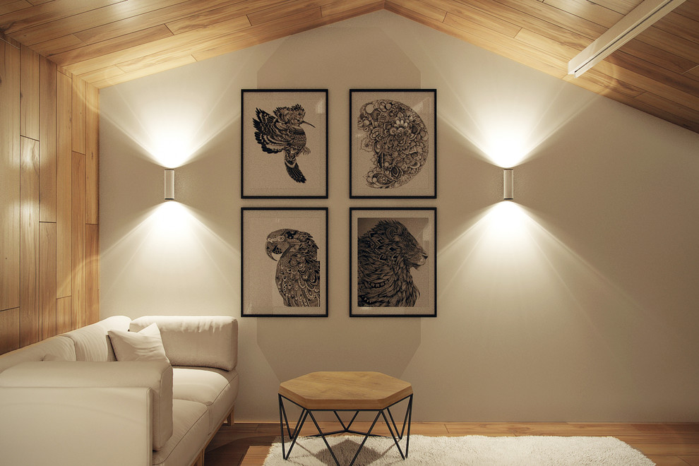 Дизайн-проект частного дома в КП Усадьба Север, пригород Екатеринбурга