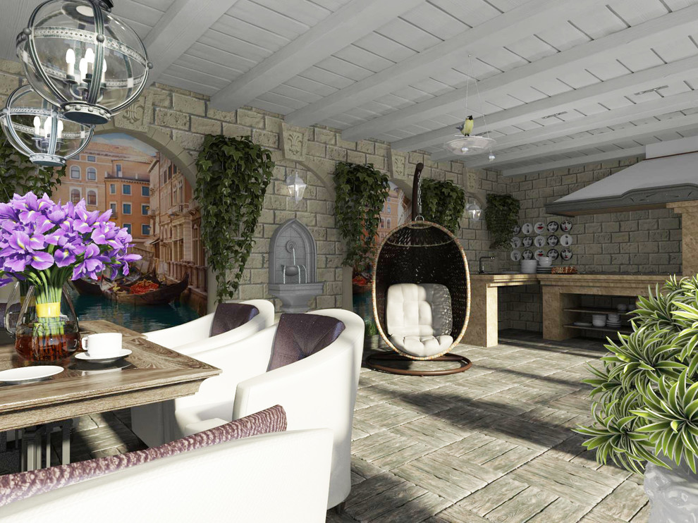 Проект "Тосканский дворик" Виктория Нерсесянц