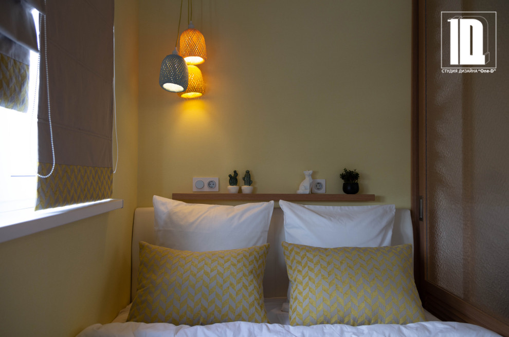 Дизайн-проект "Южное солнце" квартиры в ЖК Посейдон город Сочи 36 м2