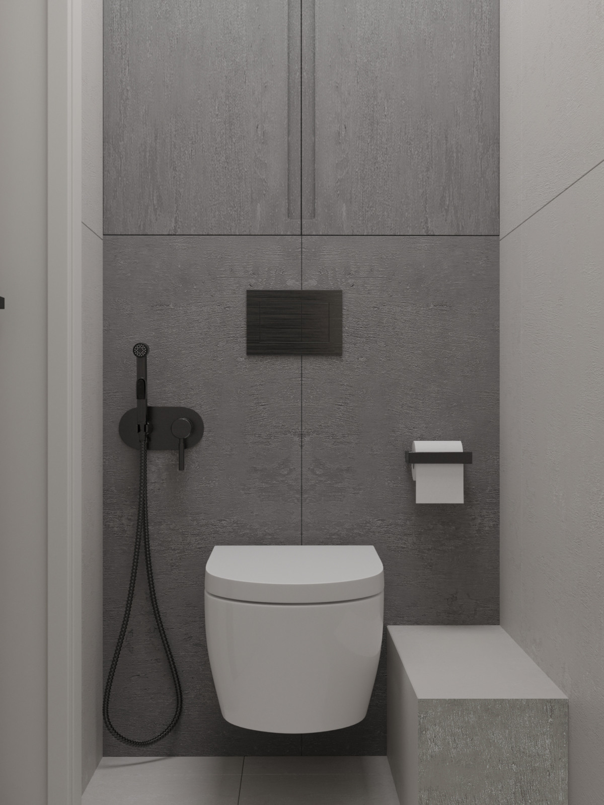 Обложка проекта: Санузел на 1 этаже загородного дома. Кемеровская обл.