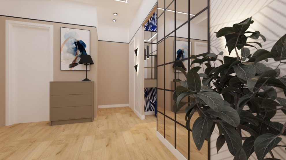 Обложка проекта: Квартира в Подольске для семейной пары 75 м2