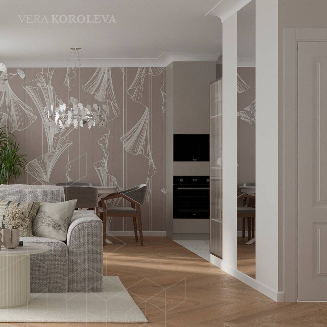 Спокойный интерьер для респектабельной семейной пары