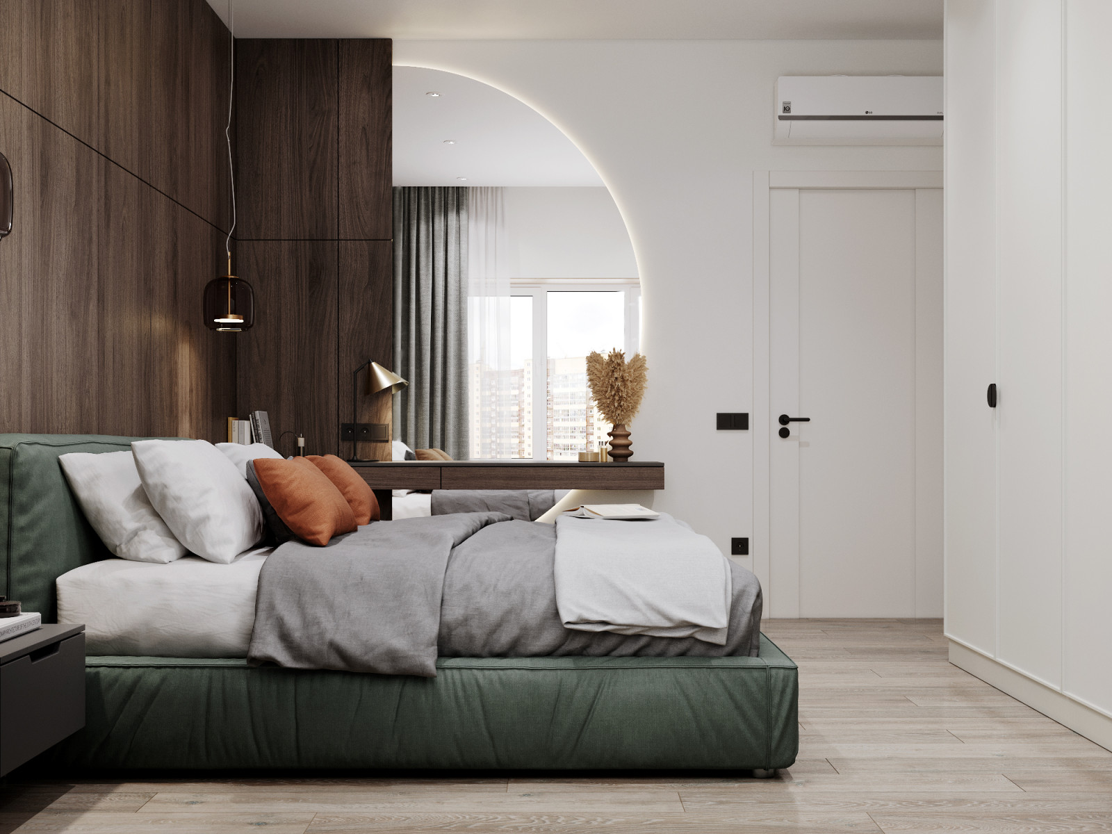 Обложка проекта: Дизайн-проект спальни 14,3 м2